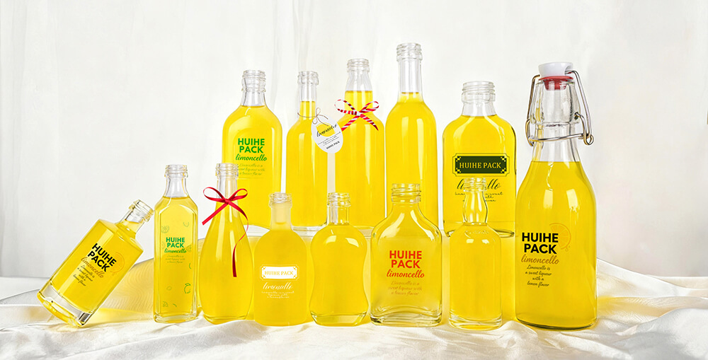 limoncello bottle packaging wholesale imballaggio in bottiglia limoncello all'ingrosso