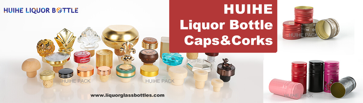 huihe liquor bottle corks caps tappi per bottiglie di liquori Huihe