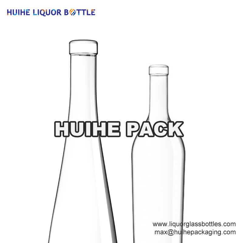 Bottiglia di liquore a piastra