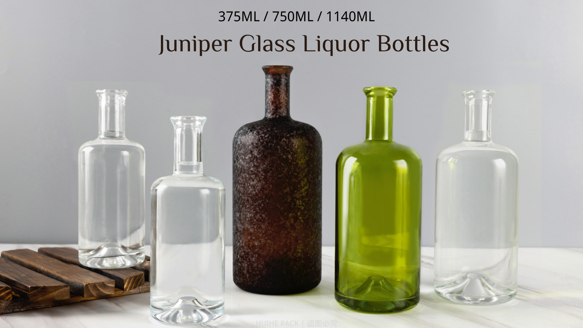 JUNIPER LIQUOR BOTTLE Bottiglia di liquore ginepro
