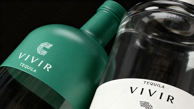 750ml Liquor Bottle Guide - 750ml liquor bottle with coating finish Guida alla bottiglia di liquore da 750 ml - Bottiglia di liquore da 750 ml con finitura di rivestimento