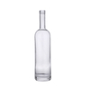 Bottiglia di vodka in vetro Arizona sottile e rotonda smerigliata