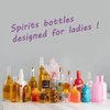 I liquori personalizzati per le donne bevono bottiglie di vetro all\'ingrosso