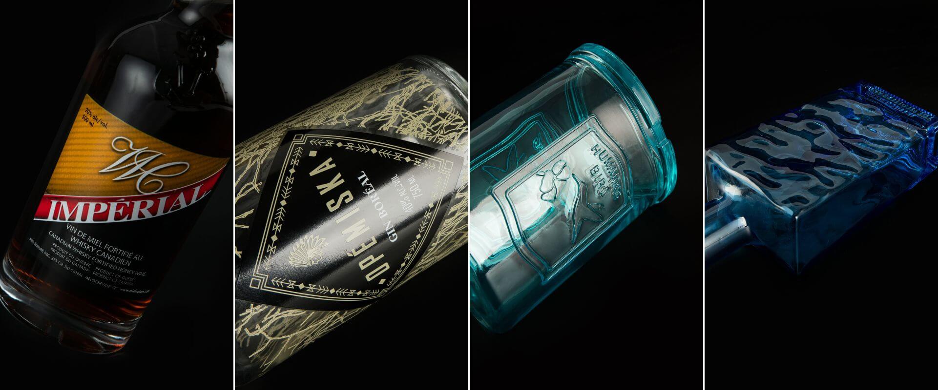 bottiglia di liquore personalizzata