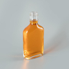 Bottiglia di liquore per fiaschetta di whisky in vetro Super Flint da 6 OZ all\'ingrosso