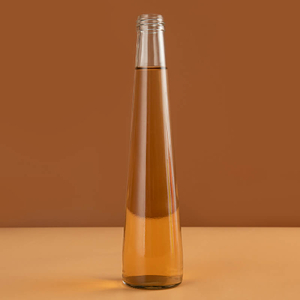 Bottiglia in vetro da cocktail a forma di cono da 250 ml 330 ml