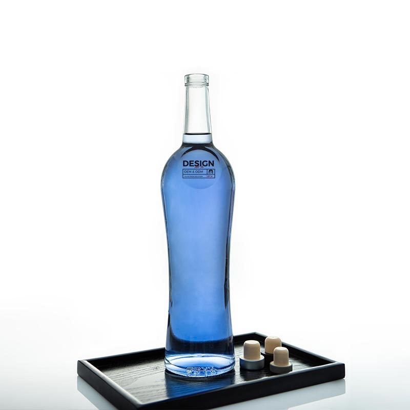 Bottiglia di vetro per aperitivo di Vermut con tappo in sughero