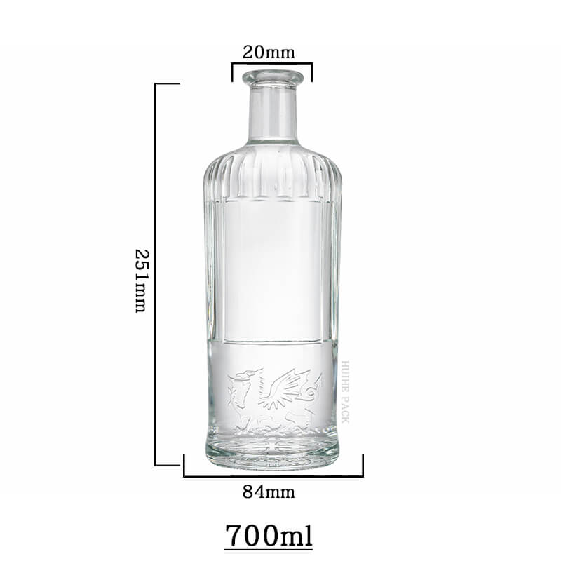 Dragon-Embossed Liquor Bottle-capacity Capacità in bottiglia di liquori dedicata al drago