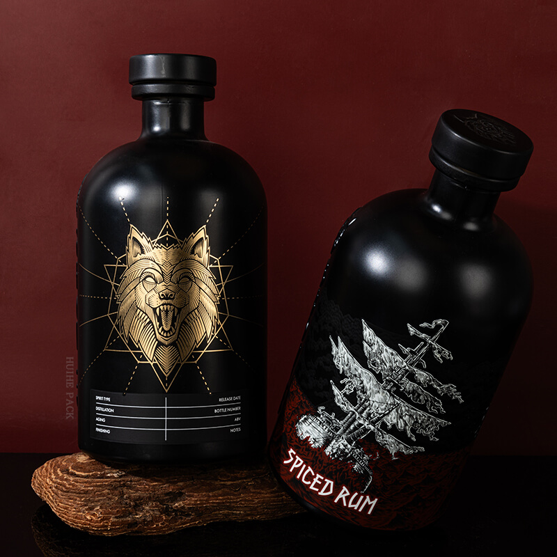 Motivi di timping a caldo bottiglia di liquore-18