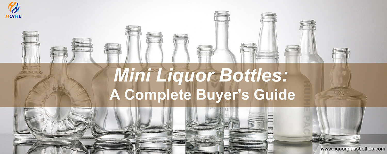 Mini bottiglie di liquori vuote