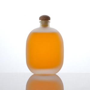 Bottiglie rotonde in vetro per alcol fruttato da 250 ml e 500 ml