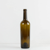 Bottiglia di vino in vetro conico bordolese da 750 ml
