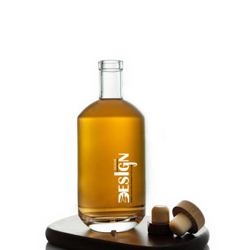 Moonea Super Flint Glass Liquor Bottle Bar top