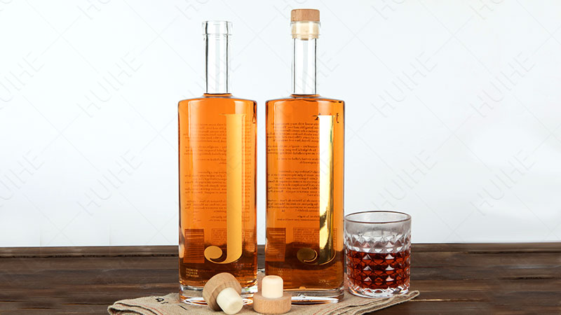 Bottiglia di liquore rotonda classica - Bottiglia ovale per liquori Philadelphia