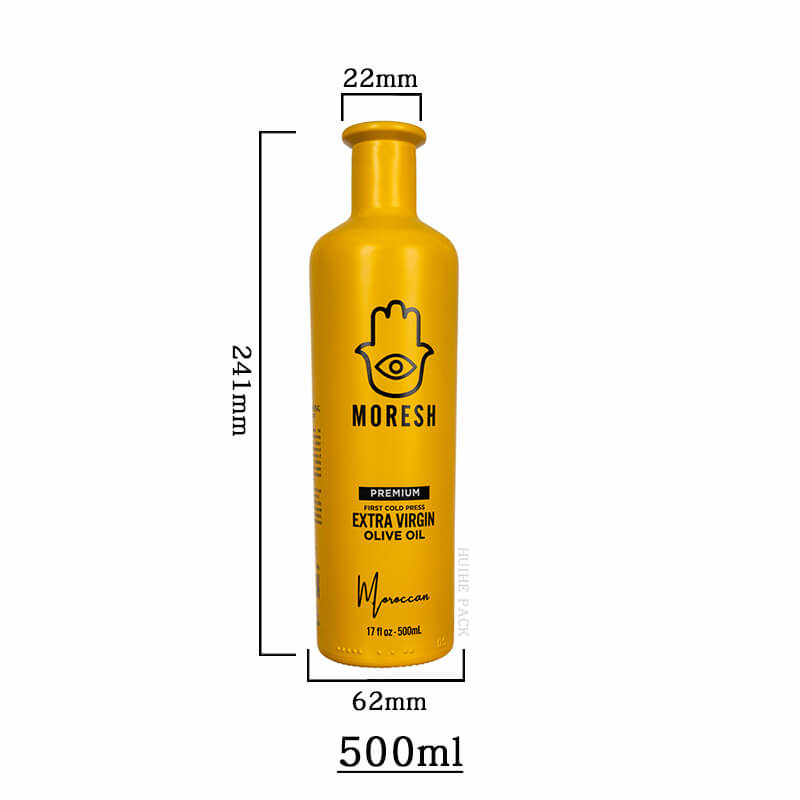 500 ml di bottiglia alcol cilindro-cilindro