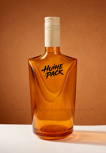 Bottiglia di liquore al caff&egrave;