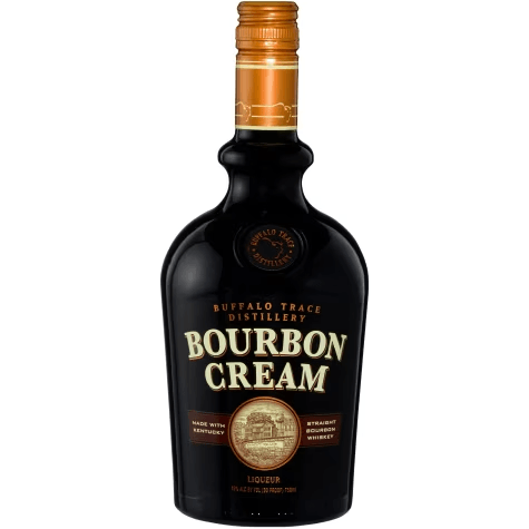 Bottiglia di crema bourbon Buffalo Trace da 750 ml