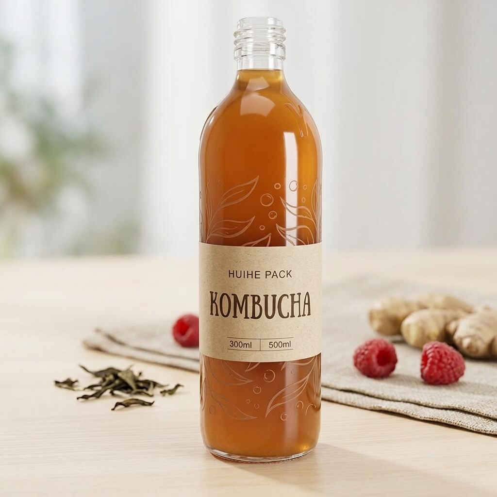 bottiglia di vetro kombucha sfusa