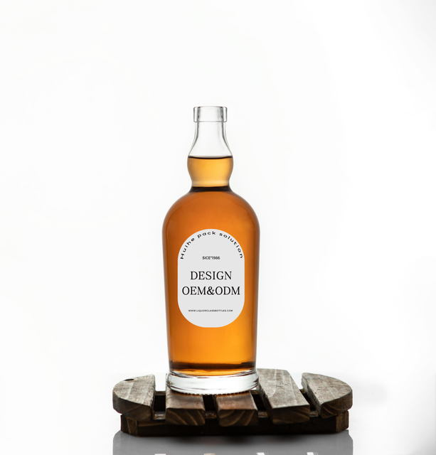 Bar bottiglia di vetro di vino dolce in sughero