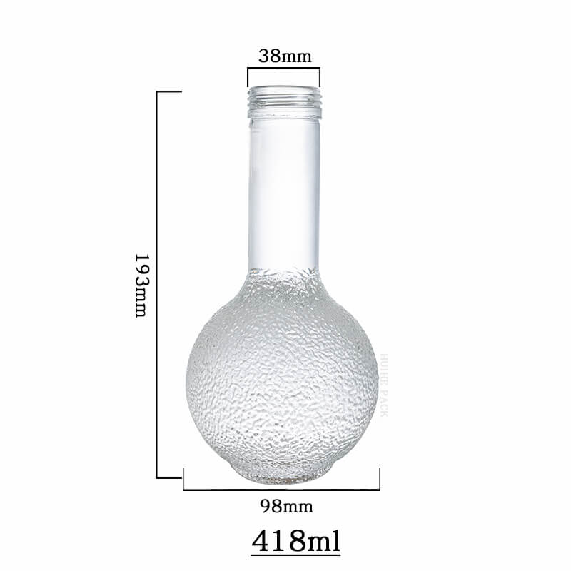 pebble pattern liquor bottle-capacity PACCOLA PIRILE PIRILE PACCOLA CAPACCATTA