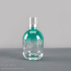 Bottiglia di vetro per liquore aromatizzato alla frutta grigio verde con rivestimento sfumato da 500 ml