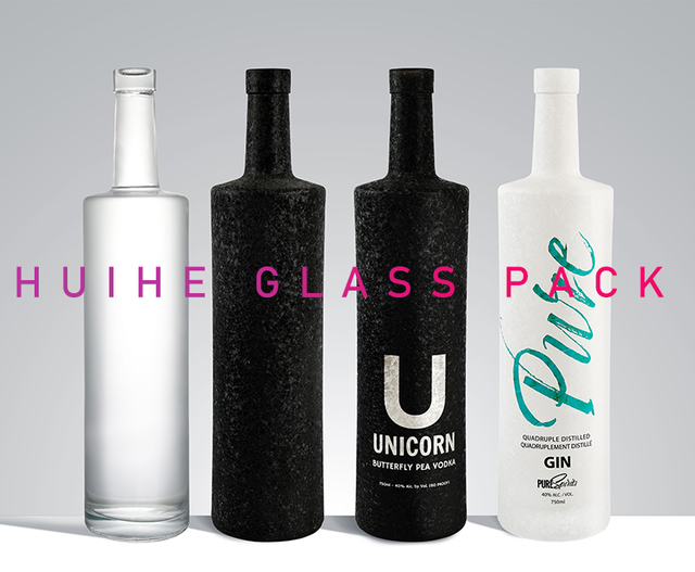 Bottiglia personalizzata di gin e vodka Ice-Crackle (750 ml)