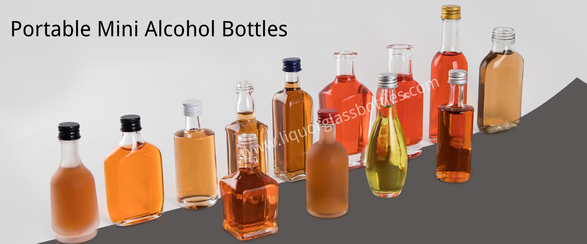 Portable Mini Alcohol Bottles Bottiglie mini alcolici portatili