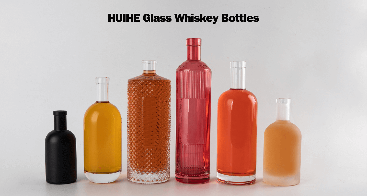Bottiglie di whisky in vetro HUIHE