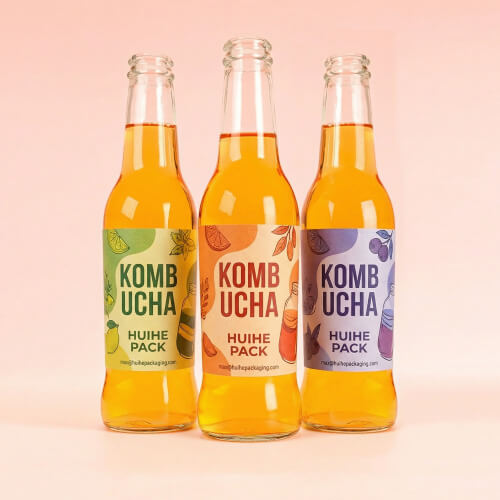 bottiglie vuote di kombucha