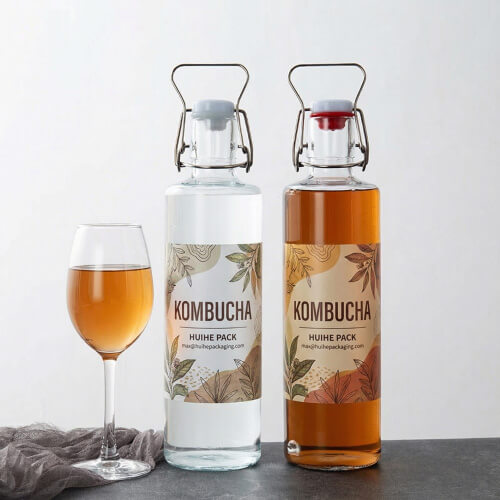 bottiglie con tappo oscillante per kombucha