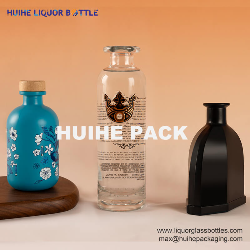 Bottiglia di liquore finitura carnetta 2