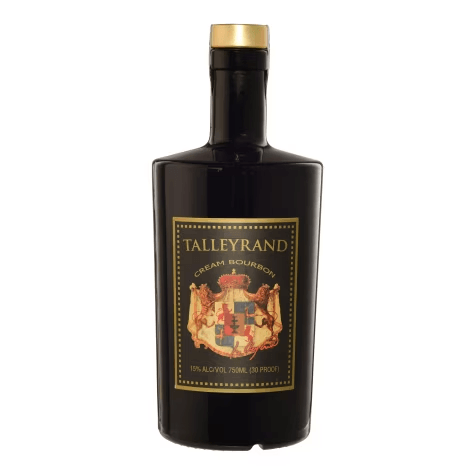 Bottiglia da 750 ml di crema di bourbon biologica Talleyrand Big Spring Spirits