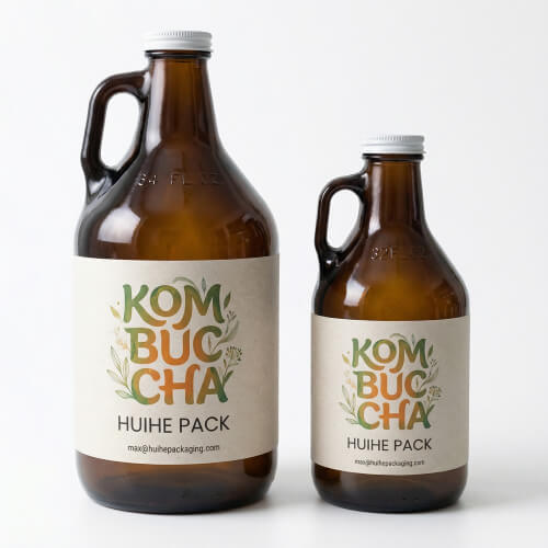 bottiglie per la produzione di kombucha