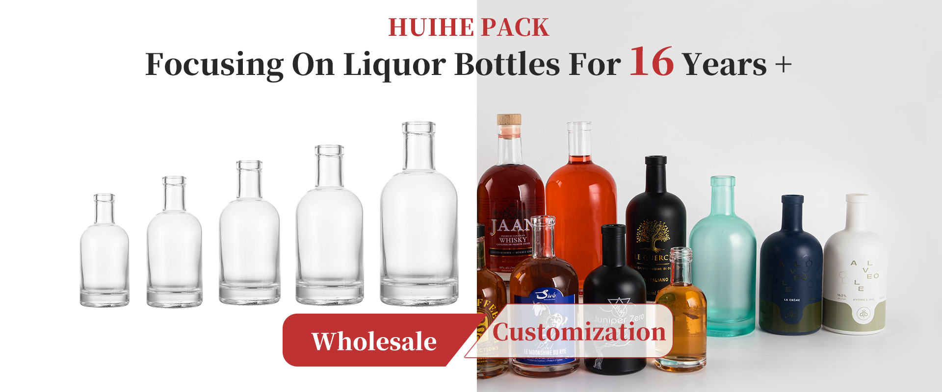 fornitore di bottiglie di liquori