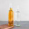 Bottiglia di whisky scozzese rotonda in vetro flint trasparente da 720 ml all\'ingrosso