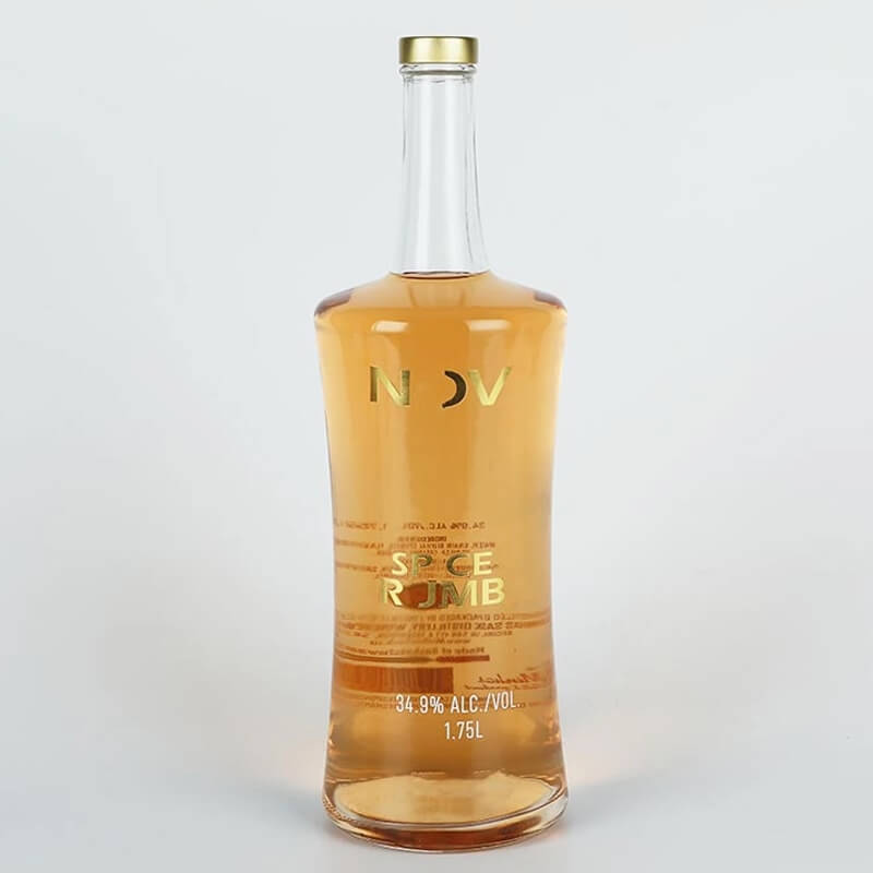 Bottiglia di vodka in vetro extra large da 1,75 litri