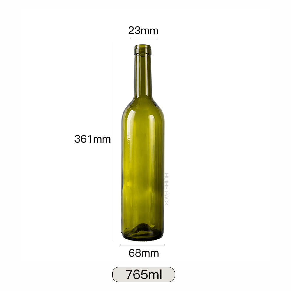 Bottiglia di vino in vetro verde da 750 ml 765 ml (16)