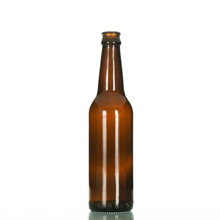 Bottiglie per imballaggio per la produzione di birra in vetro verde ambrato blu