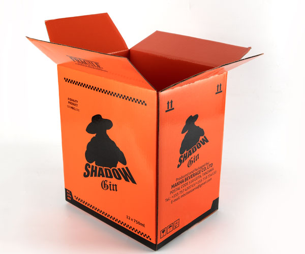 scatola di cartone a liquore
