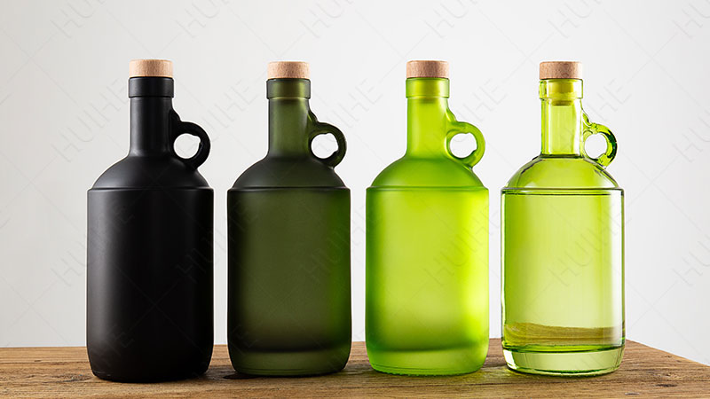 Bottiglia di liquore rotonda classica - bottiglia di liquore al chiaro di luna