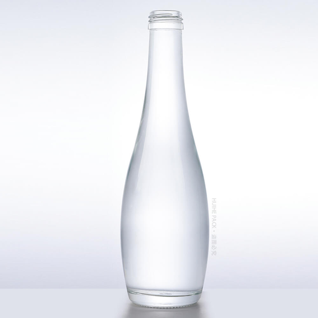 Bottiglie d'acqua in vetro personalizzate da 330 ml con loghi del marchio all'ingrosso