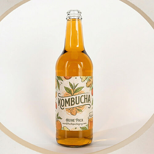 bottiglia di t&egrave; kombucha