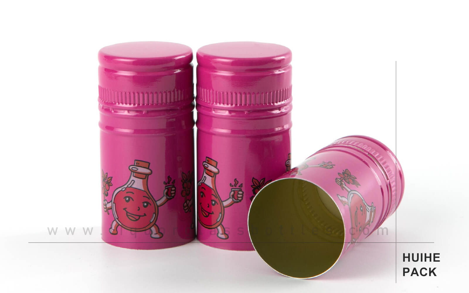 Tappi a vite ROPP rossi