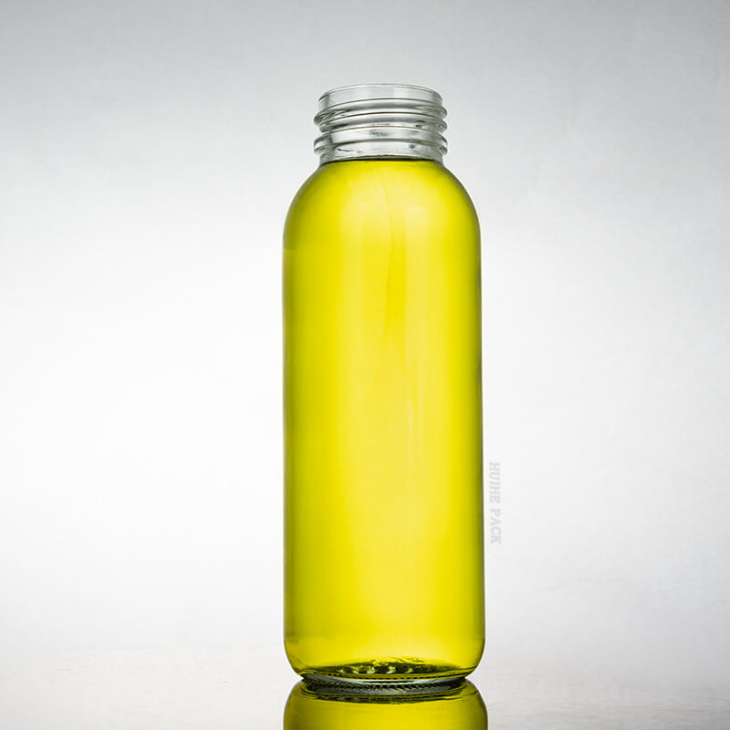 Bottiglia per bevande in vetro da 320 ml 450 ml a bocca larga (12)