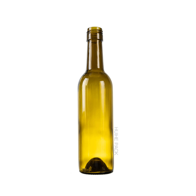 Bottiglia di vino bordolese in vetro verde mezza bottiglia da 175 ml 375 ml Commercio all'ingrosso