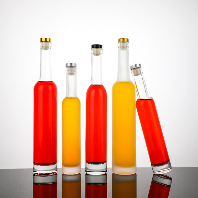 Bottiglie di vetro piccole Eiswein Icewine da 200 ml 375 ml 500 ml con tappo