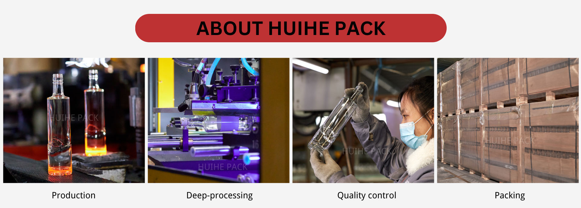 fabbrica di bottiglie di liquori