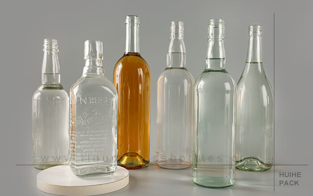 bottiglia di liquore di selce