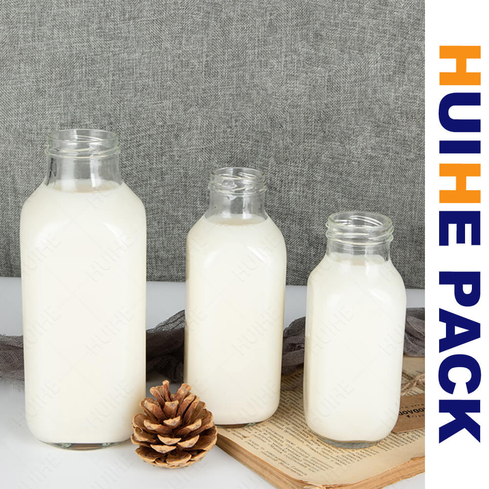 set per latte in bottiglia (6)