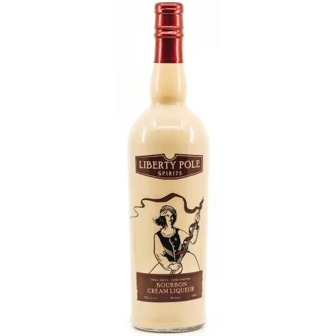 Bottiglia di crema bourbon Liberty Pole Spirits da 750 ml